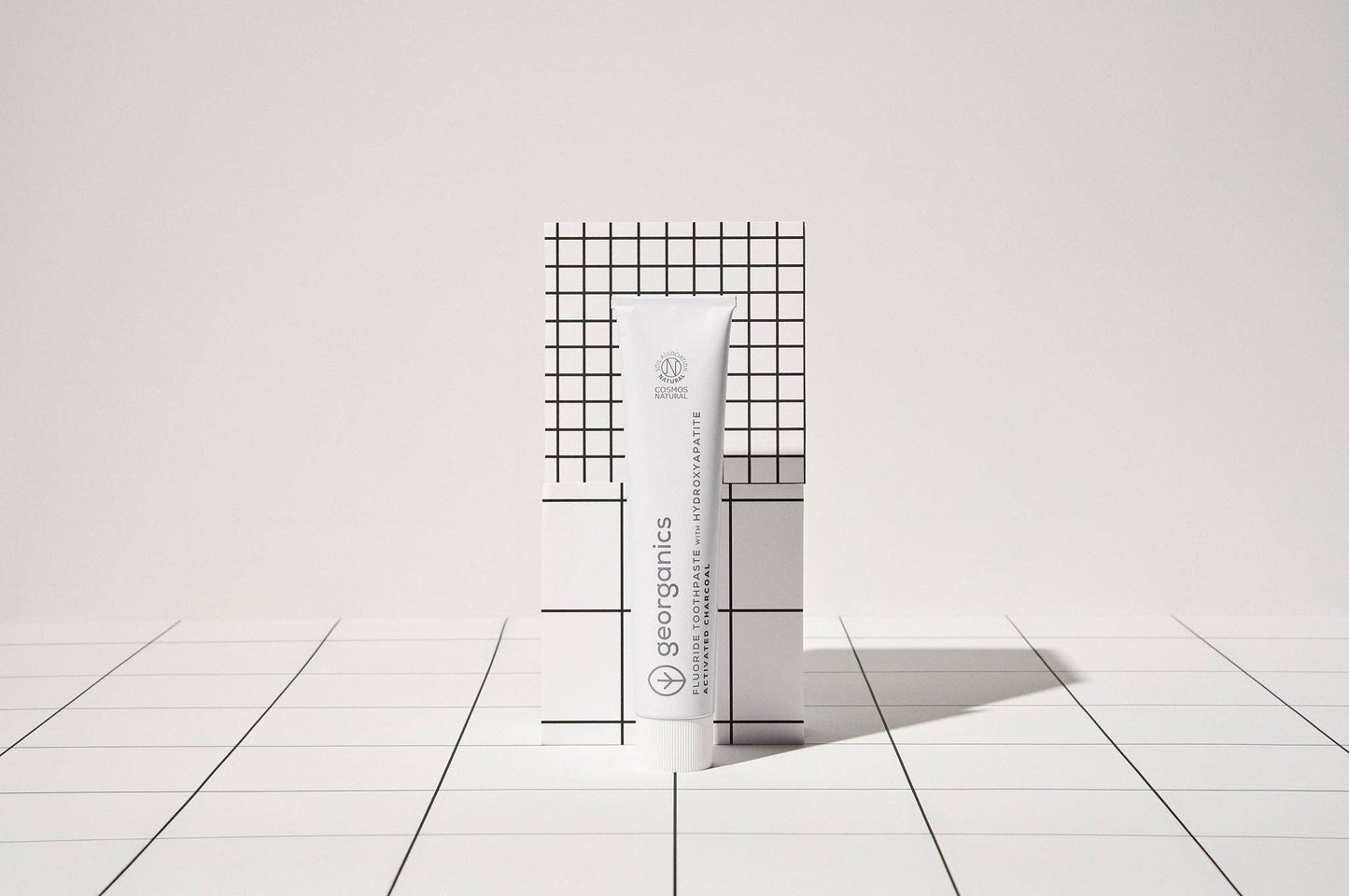 Activated Charcoal Toothpaste with Hydroxyapatite & Fluoride 75ml