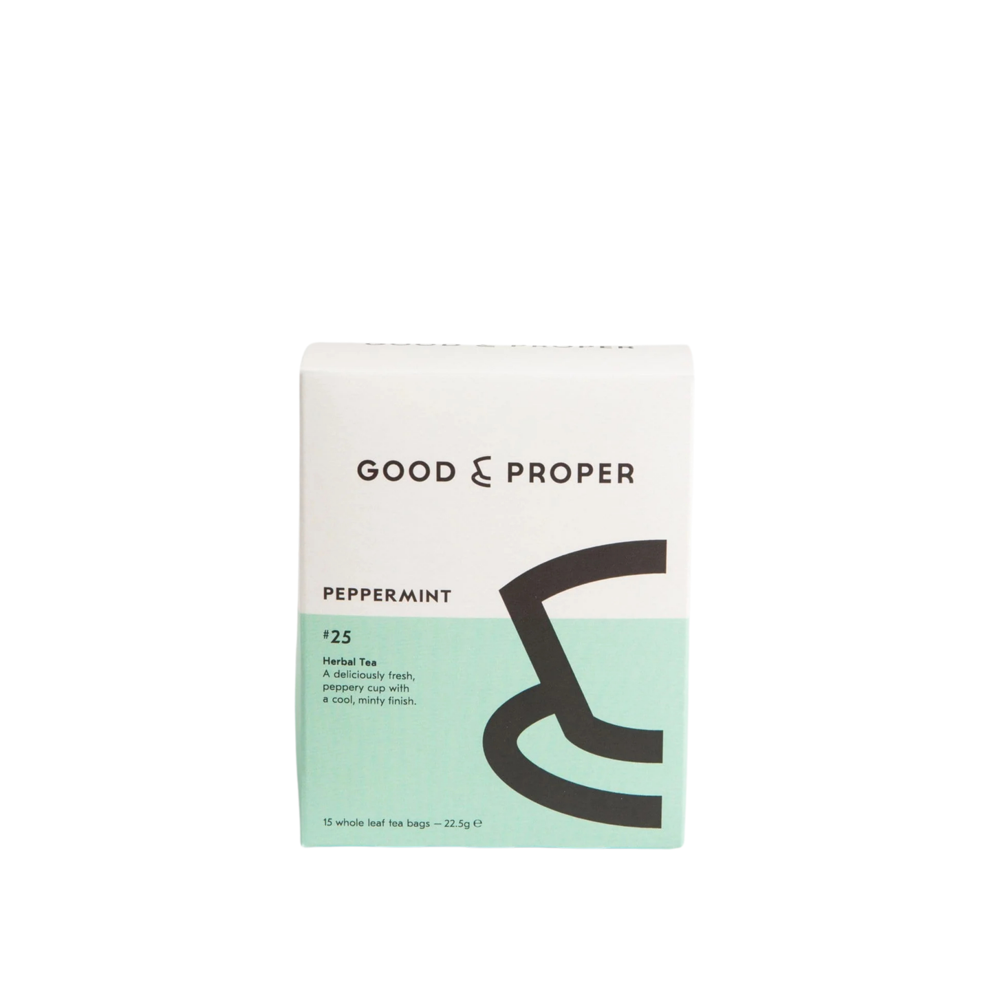 Good & Proper Tea Peppermint Herbal Tea Bags (15 bags)