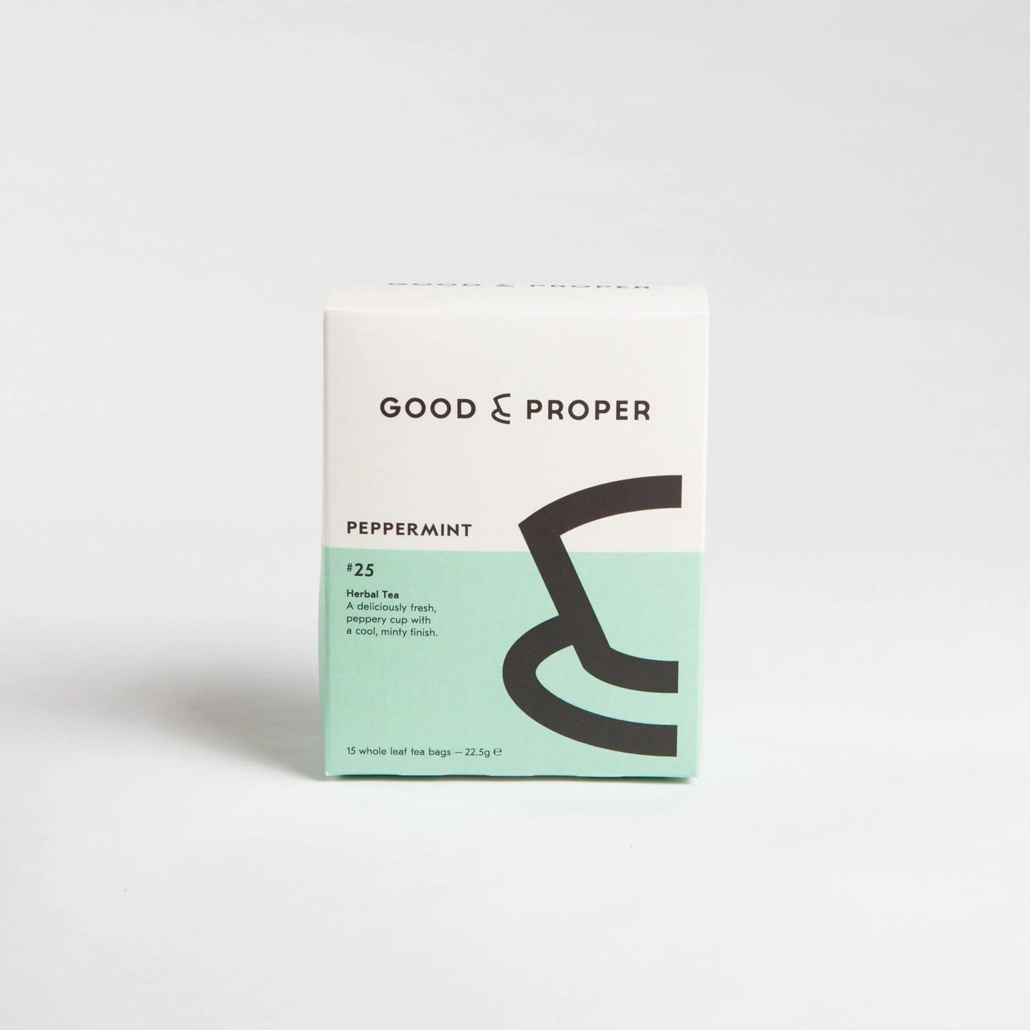 Good & Proper Tea Peppermint Herbal Tea Bags (15 bags)