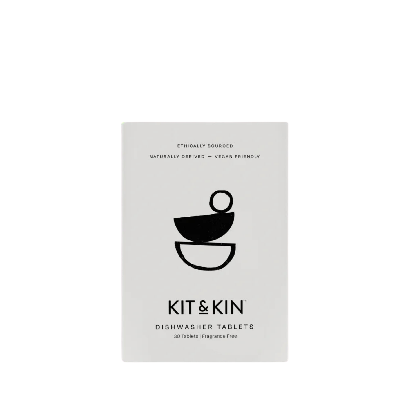 Kit & Kin Dishwasher Tablets Fragrance Free (30 tablets)