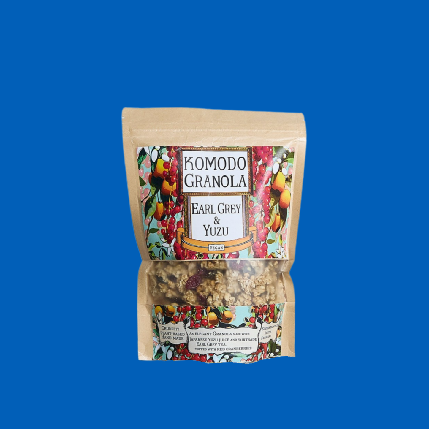 Komodo Bakery Earl Grey & Yuzu Granola 250g