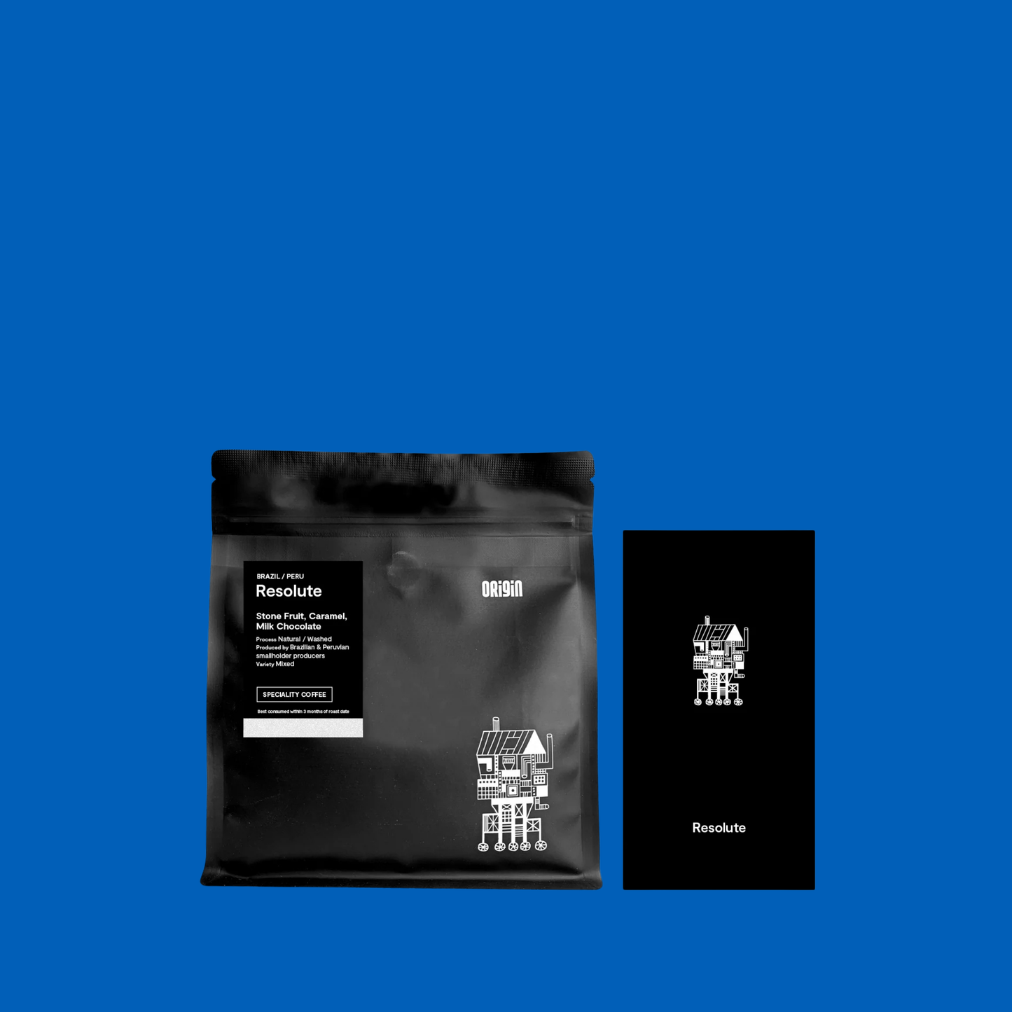Origin Coffee Resolute Coffee Whole Beans (Epsresso) 250g