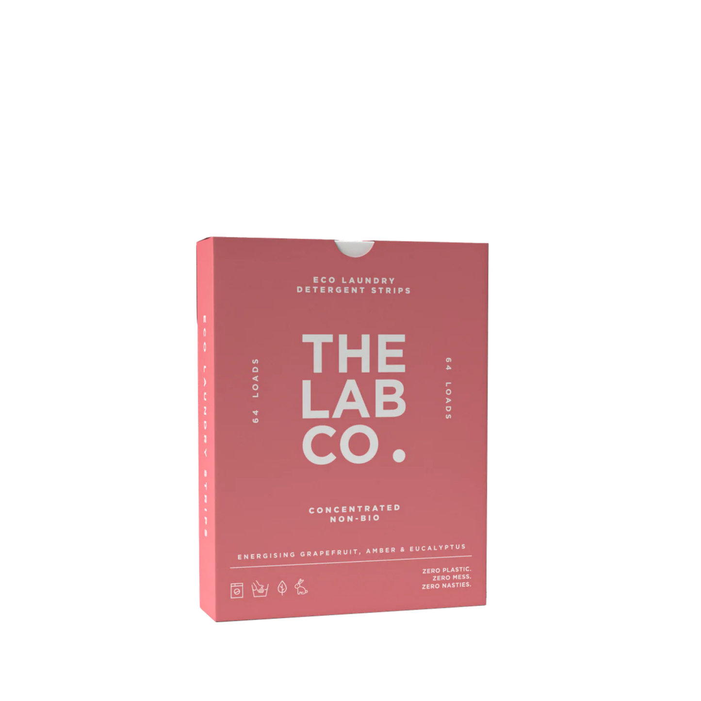 The Lab Co. Energising Laundry Detergent Strips 64 loads