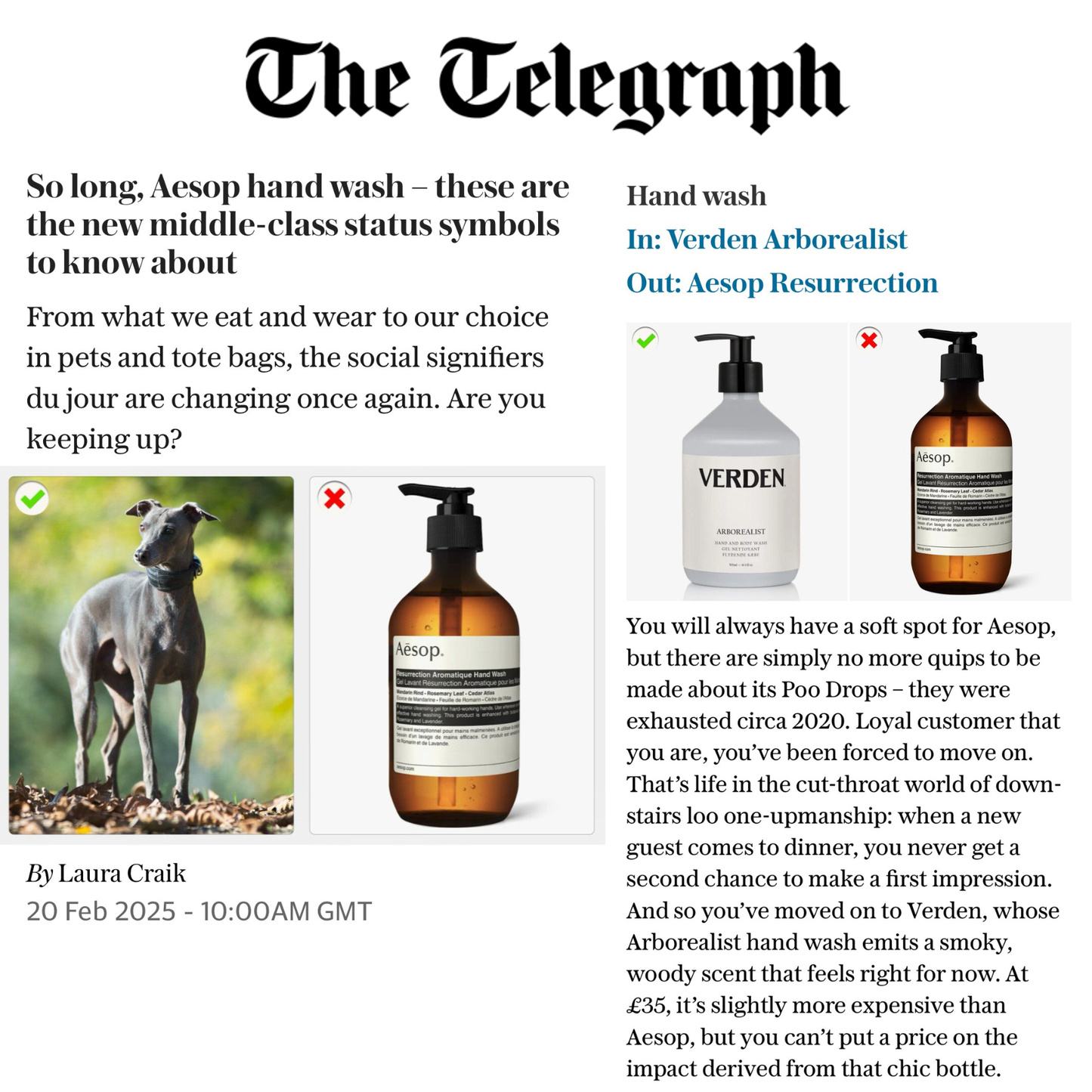 Arborealist Hand & Body Wash