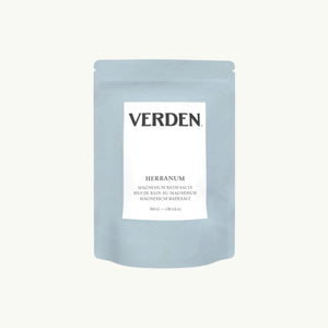 Verden Herbanum Bath Salts 500g, front of the pack.