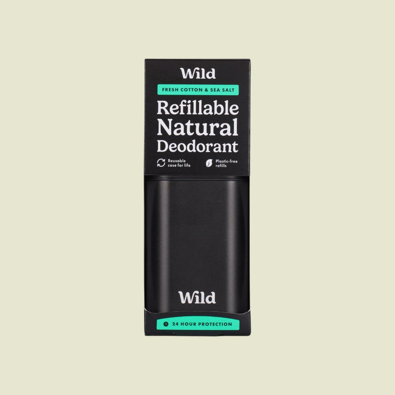 Refillable Deodorant Fresh Cotton and Sea Salt