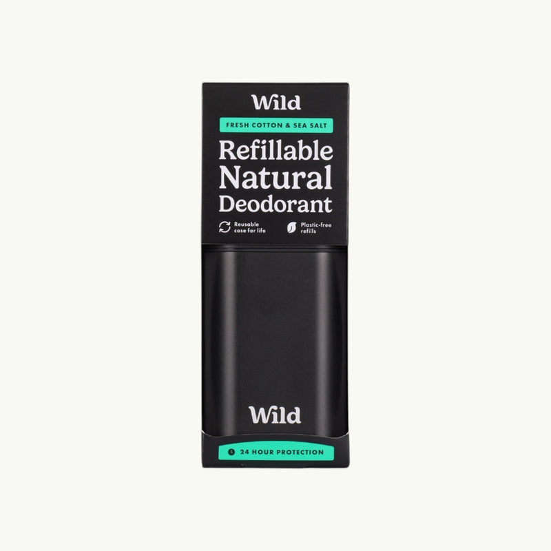 Refillable Deodorant Fresh Cotton and Sea Salt