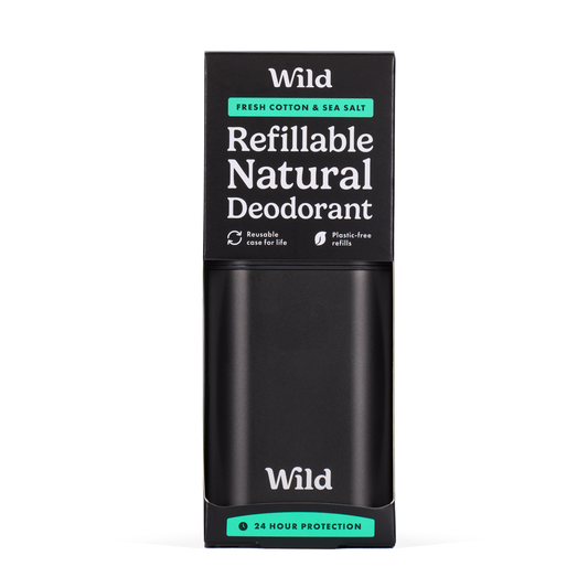 Refillable Deodorant Fresh Cotton and Sea Salt