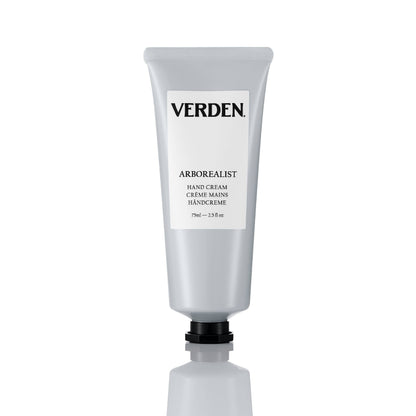Verden Arborealist Hand Cream, close-up detail shot.