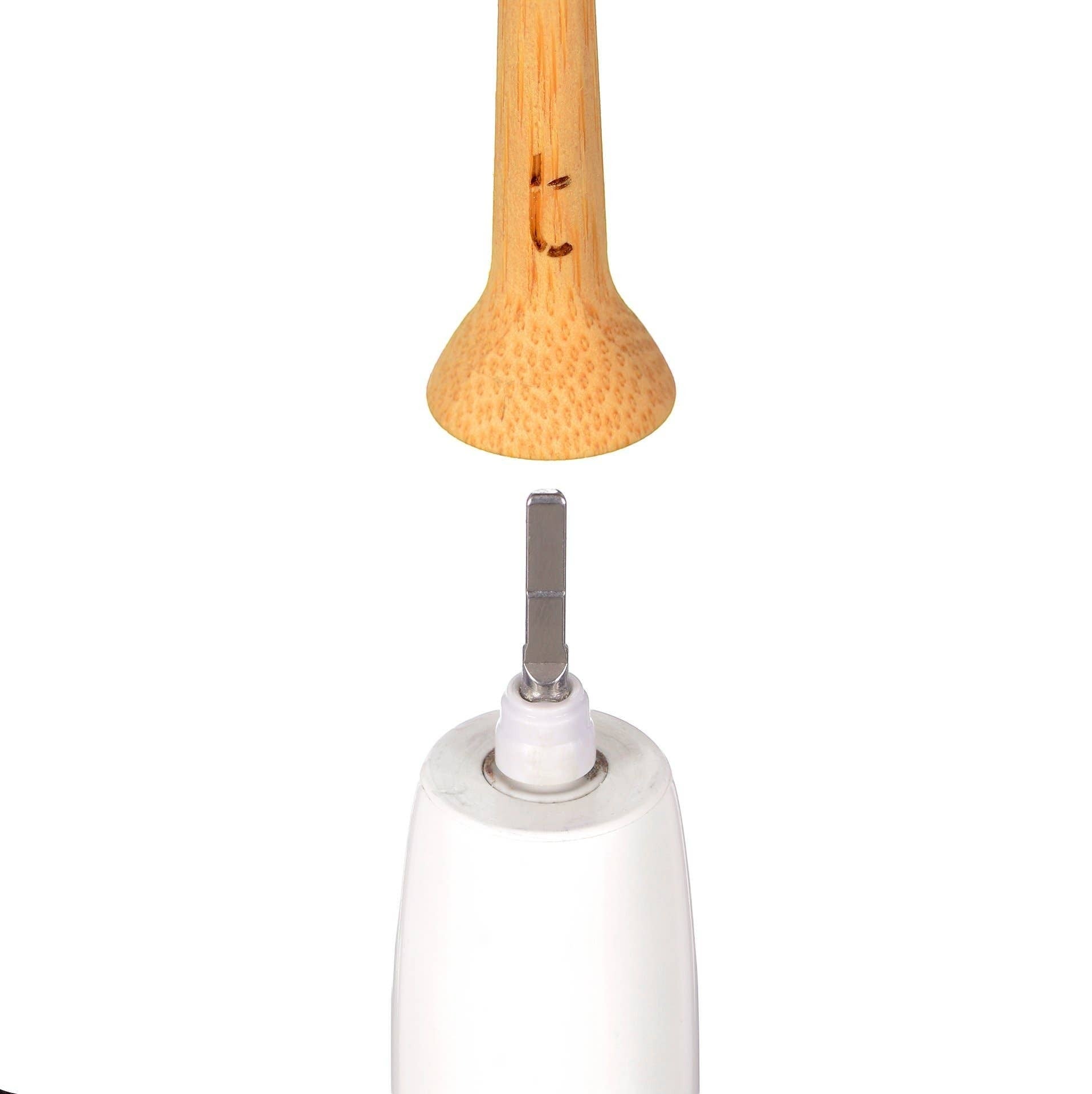 Truthbrush Sonic Electric Toothbrush Heads, close-up detail shot.