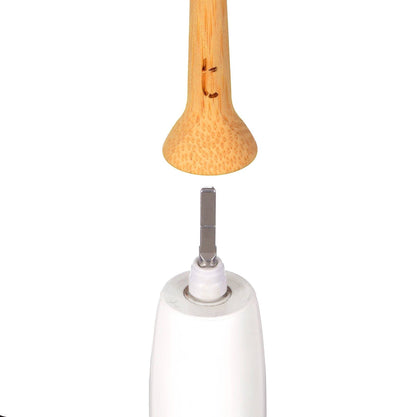 Truthbrush Sonic Electric Toothbrush Heads, close-up detail shot.