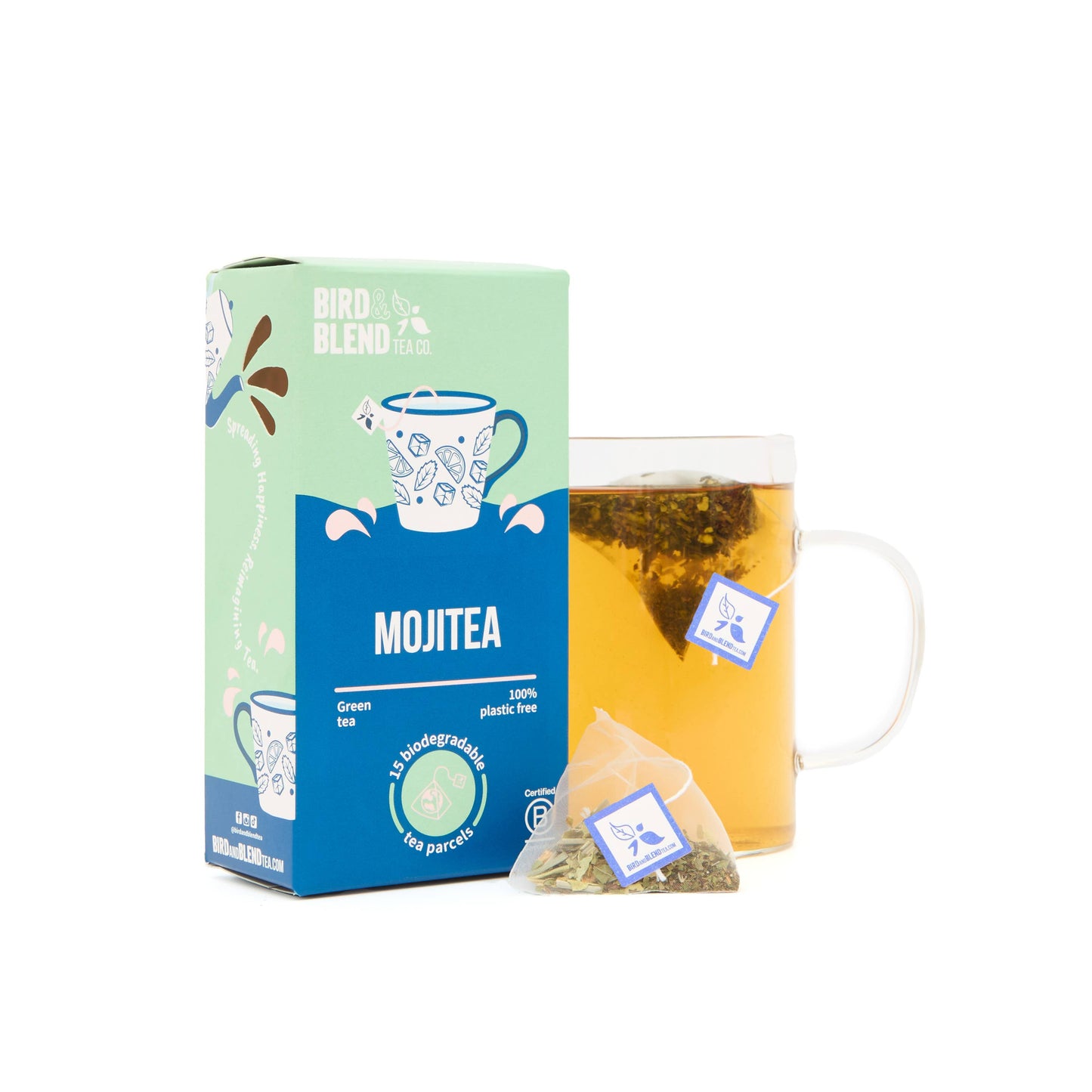 MojiTEA - Green Tea - 15 Bags