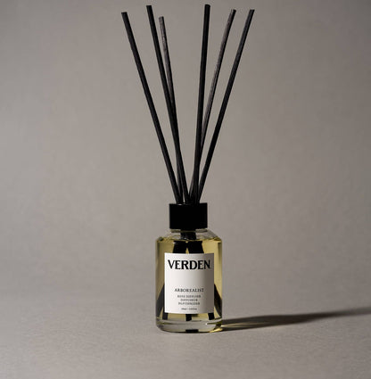 Verden Arborealist Reed Diffuser 100ml, in a lifestyle setting.