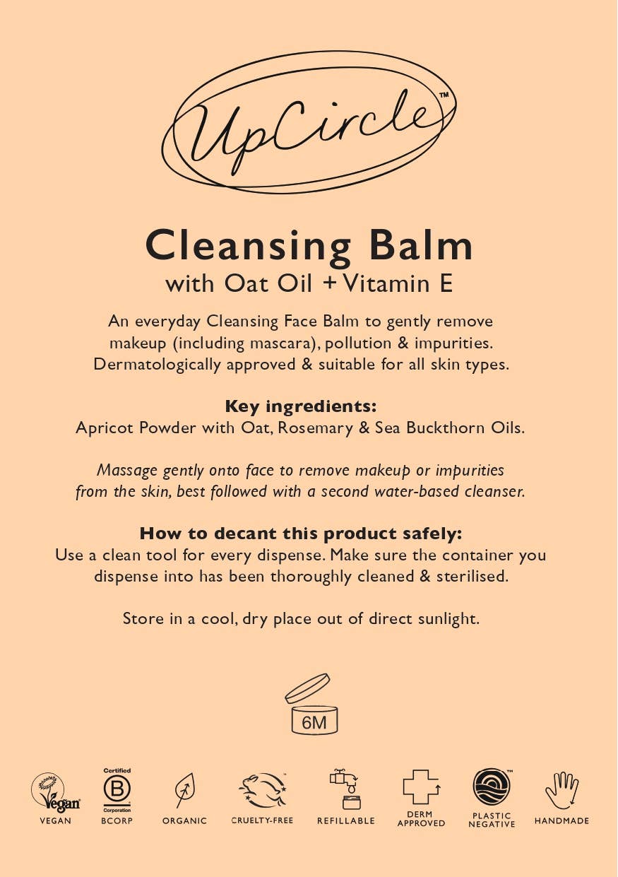 Natural Cleansing Balm Makeup Remover 55ml