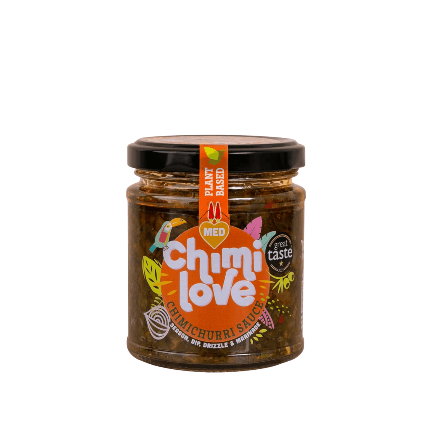 Chimichurri Medium Sauce from Chimi Love, component of The Pantry Firepower Set