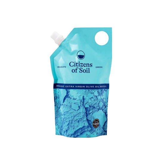 Citizens of Soil Greek Extra Virgin Olive Oil Refill Pouch 500ml