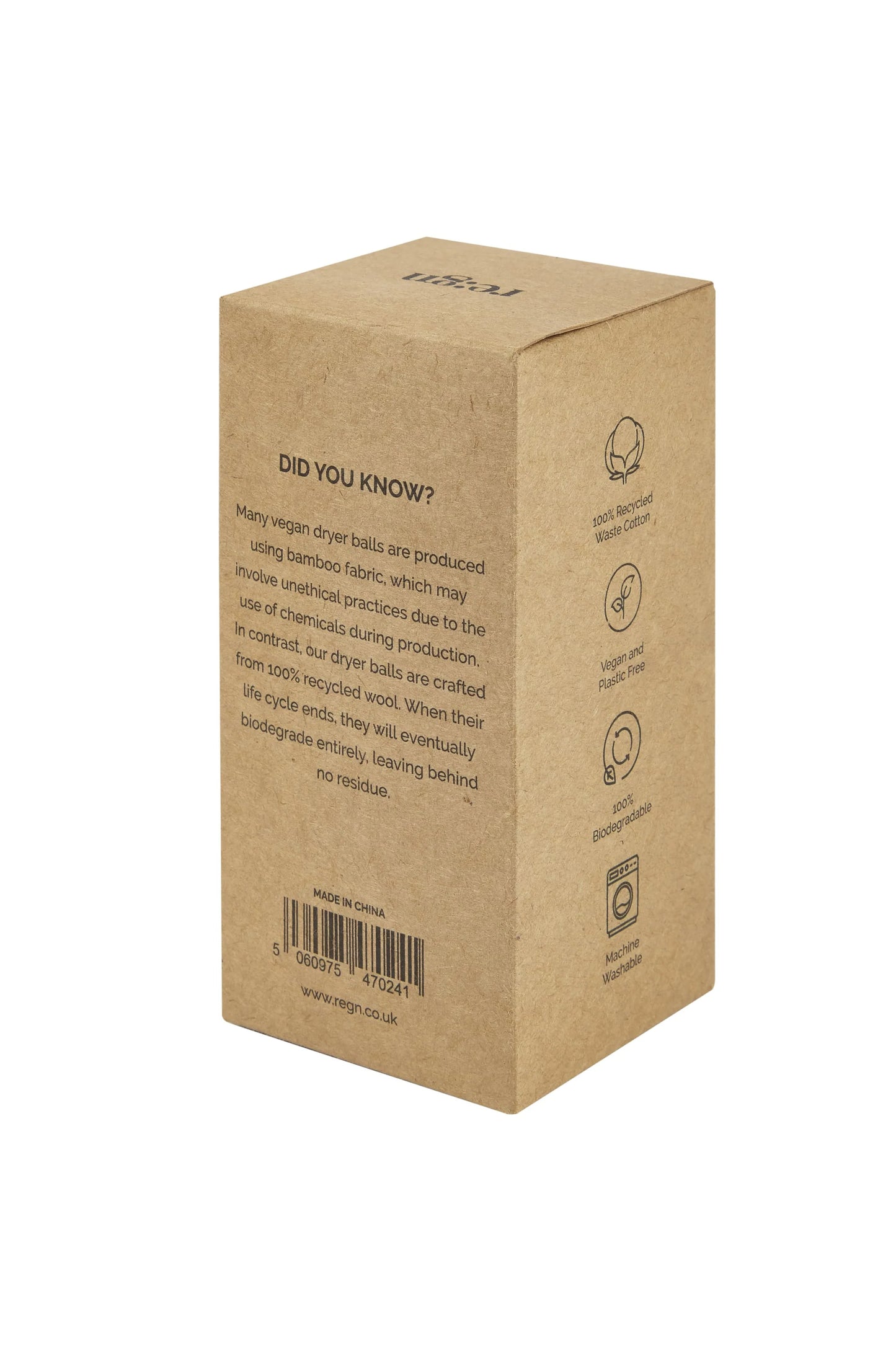 Re:gn Organic Wool Dryer Balls - Pack of 2