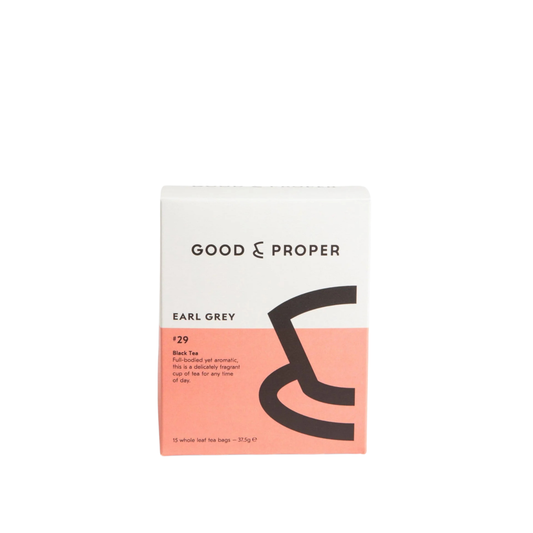Good & Proper Earl Grey Black Tea Bags (15 bags)
