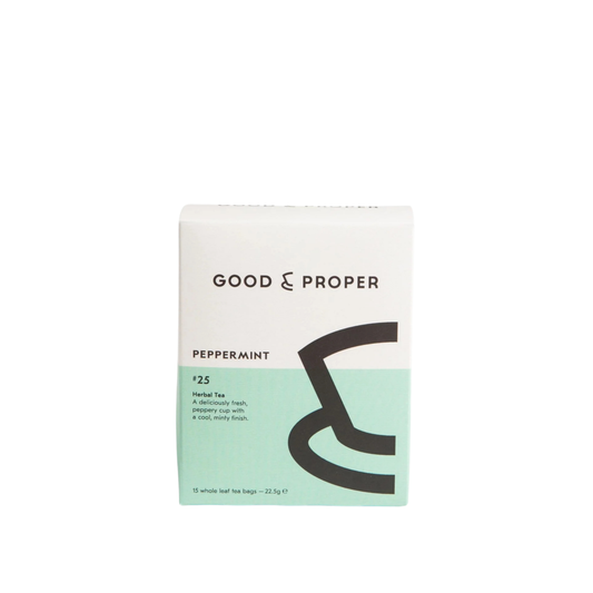 Good & Proper Tea Peppermint Herbal Tea Bags (15 bags)
