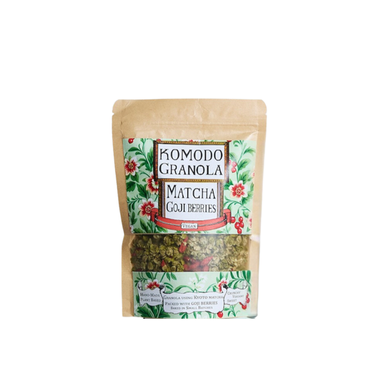 Komodo Bakery Matcha & Goji Berries Granola 250g