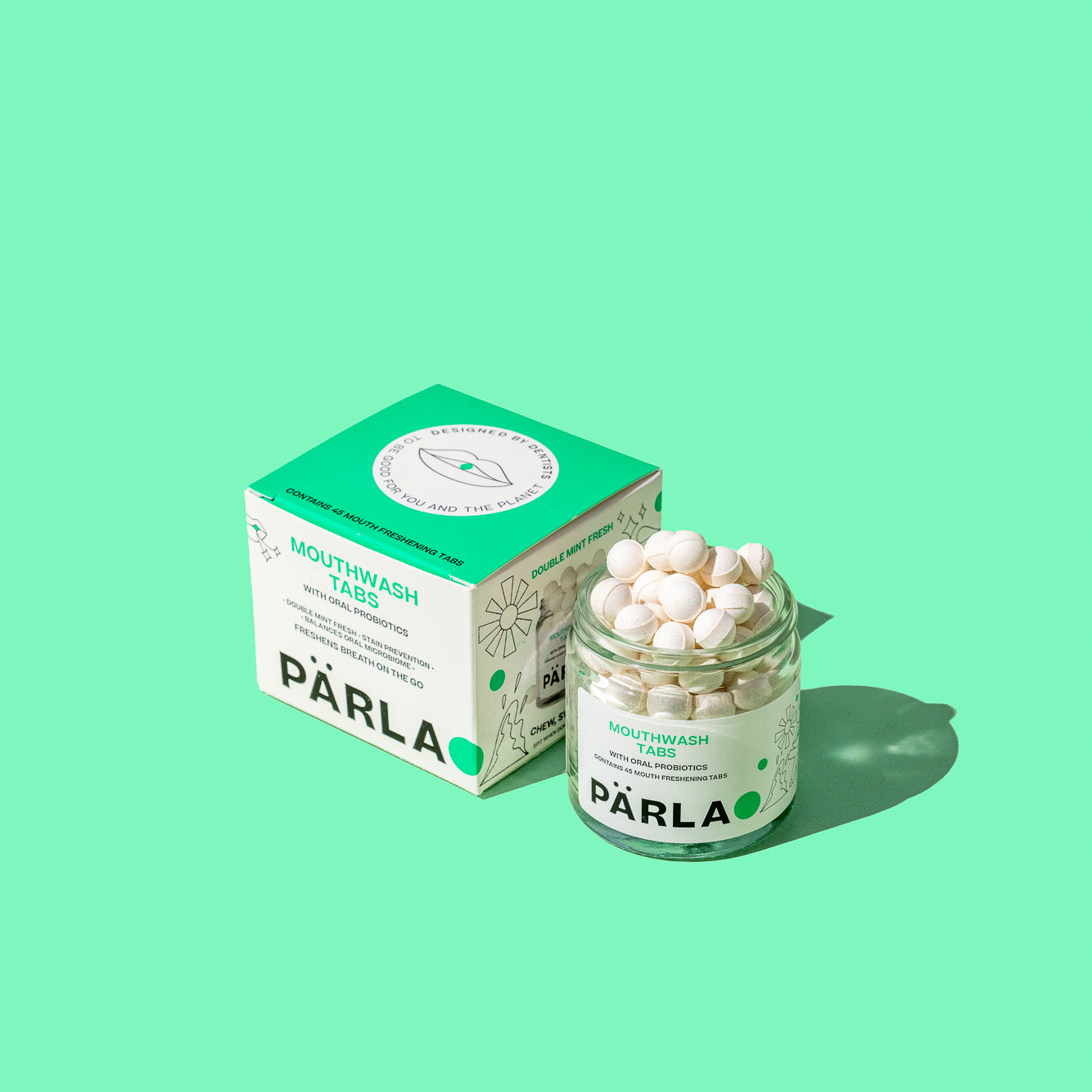 PÄRLA Mouthwash Tabs 45s