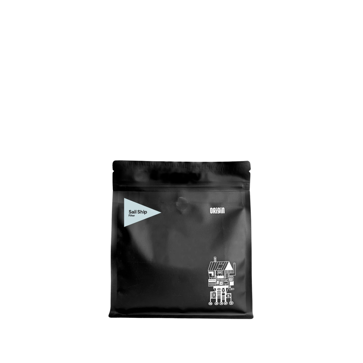 Origin Sail Ship Coffee included in The Coffee and Chocolate Break bundle
