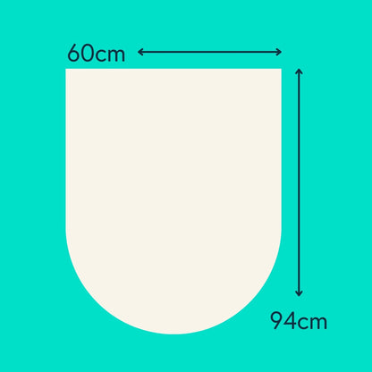 Seep Compostable Bin 50L Liners, Seep50l dimensions.