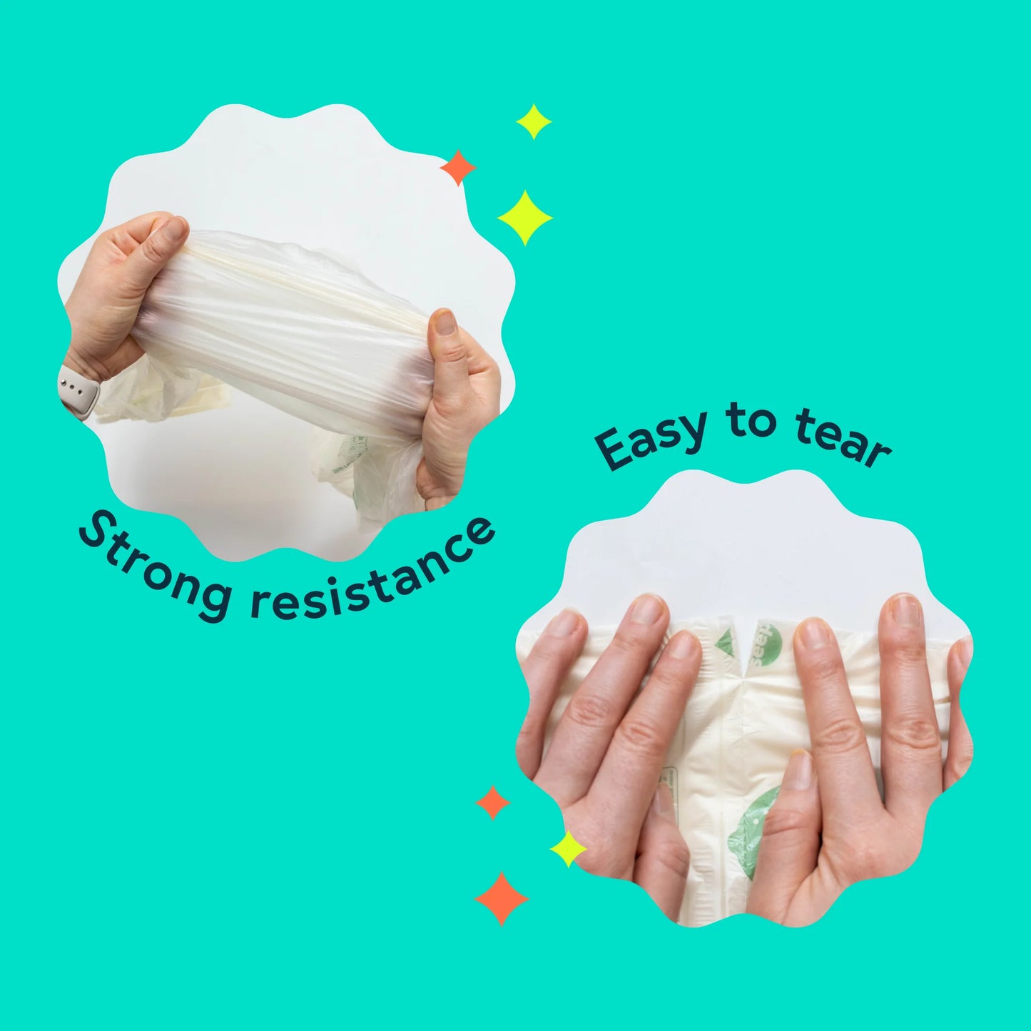 Seep Eco Biodegradable Bin Liners - 1 roll (25 pack)
