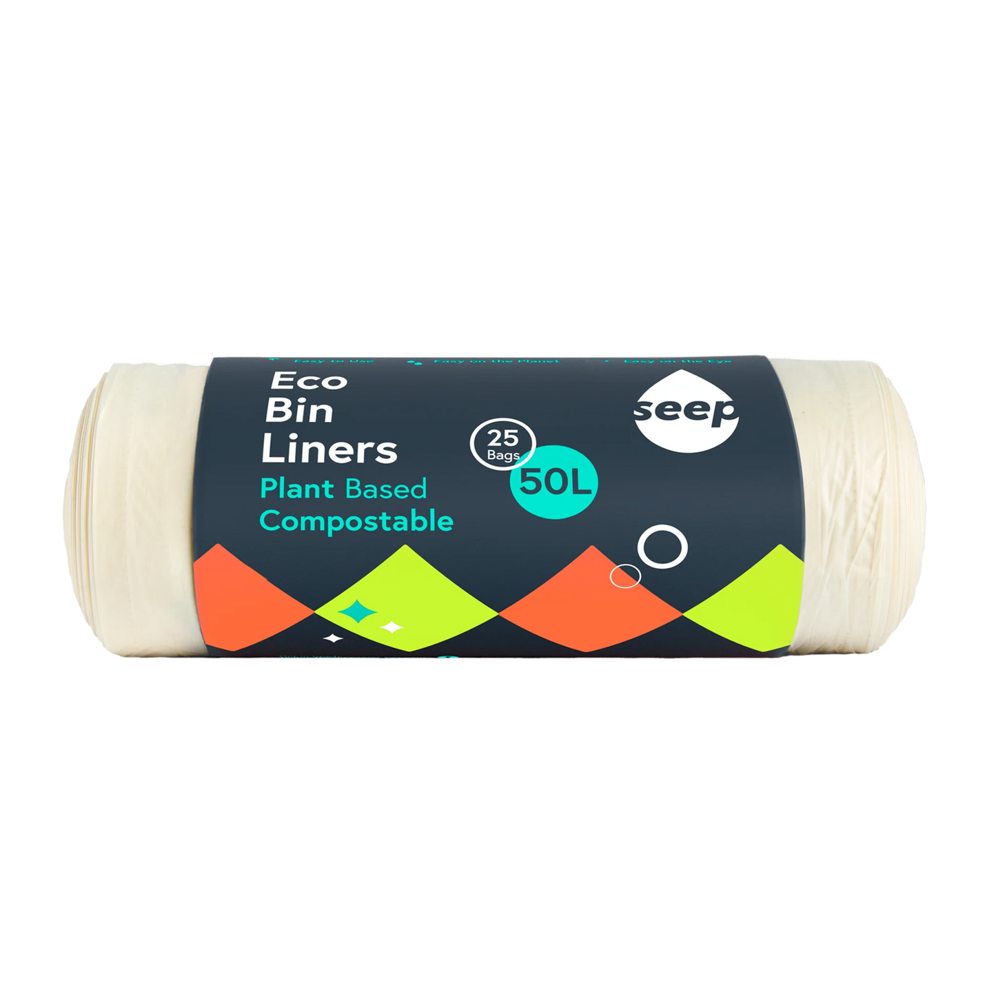 Seep Eco Biodegradable Bin Liners - 1 roll (25 pack)