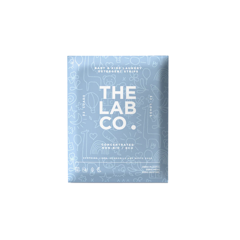 The Lab Co. Soothing Laundry Detergent Strips 32 loads
