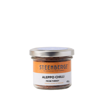 Aleppo Chilli Flakes from Steenbergs, component of The Pantry Firepower Set