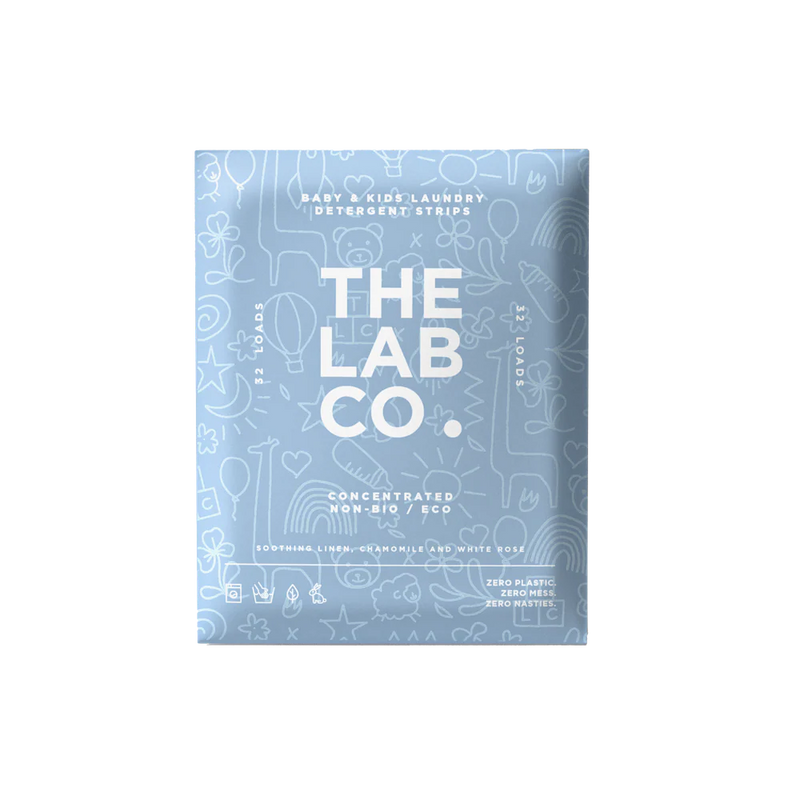The Lab Co. Soothing Laundry Detergent Strips 32 loads
