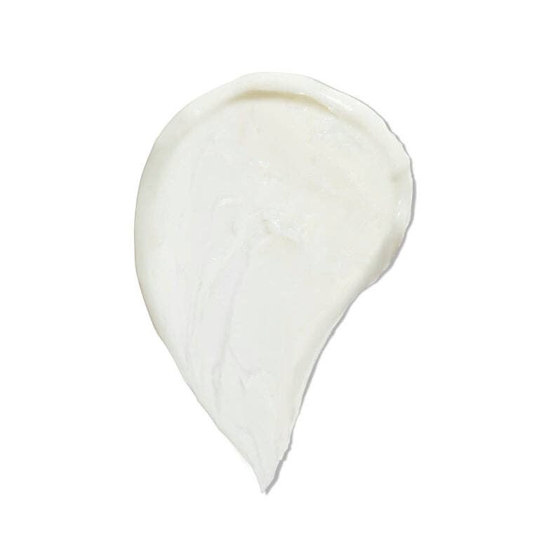 Votary Super Seed Nutrient Cream white hydrating face moisturizer texture swatch on a clean white background