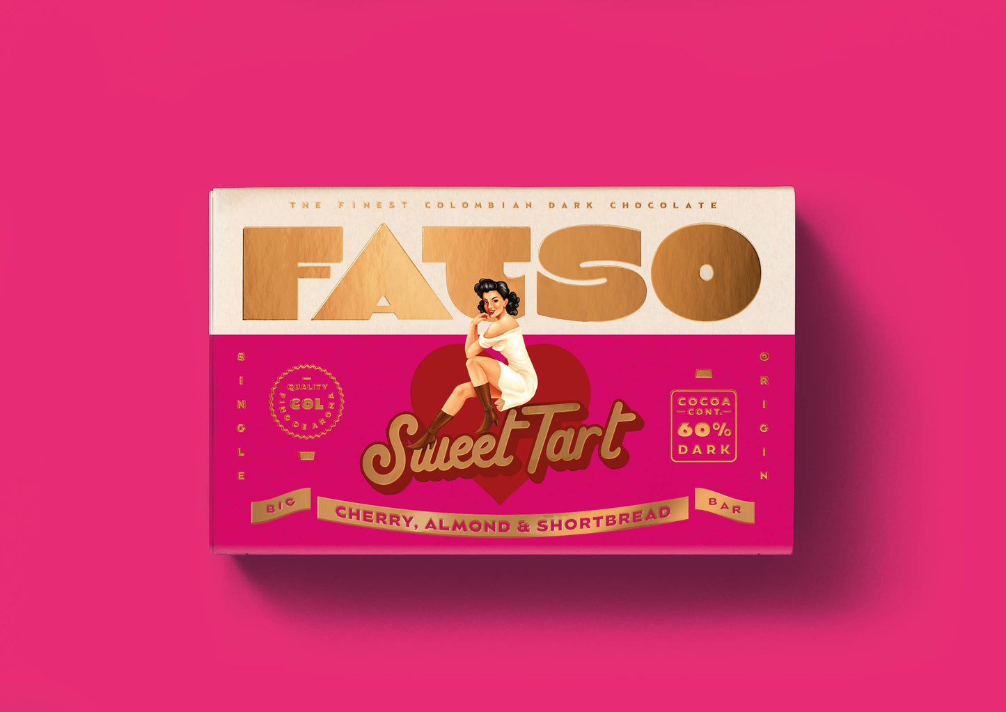 Sweet Tart Dark Chocolate Bar 150g