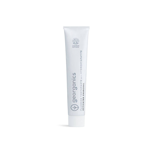 Activated Charcoal Toothpaste with Hydroxyapatite & Fluoride 75ml