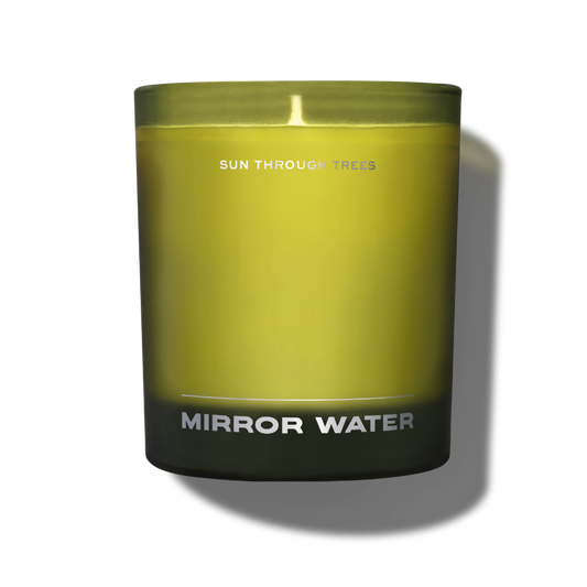 Sun Through Trees Candle