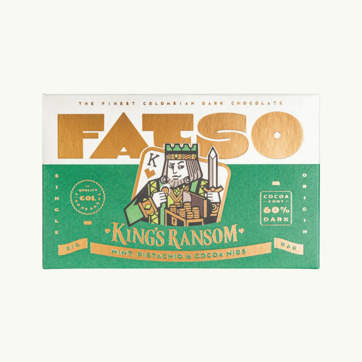 King's Ransom Dark Chocolate Bar 150g