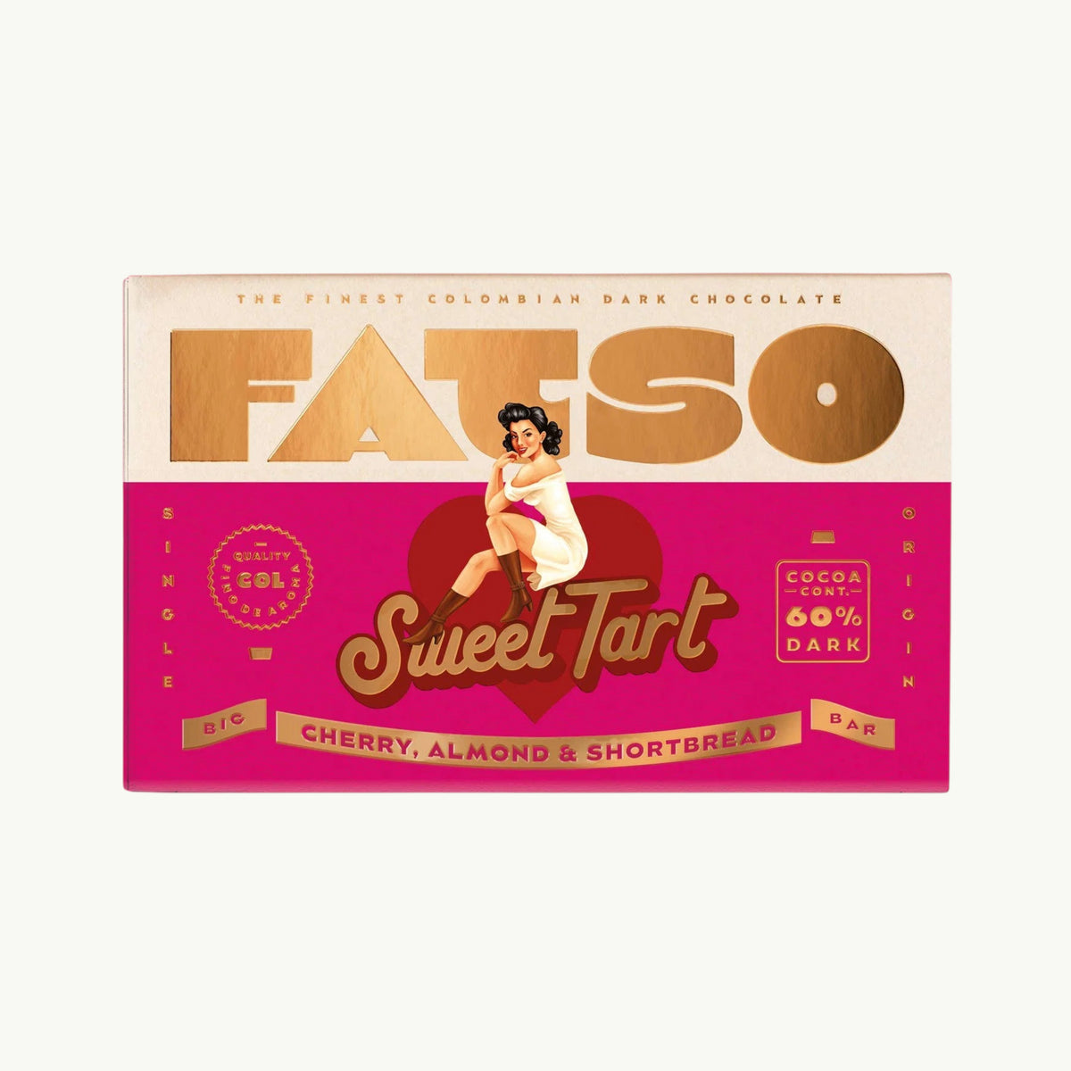 Sweet Tart Dark Chocolate Bar 150g