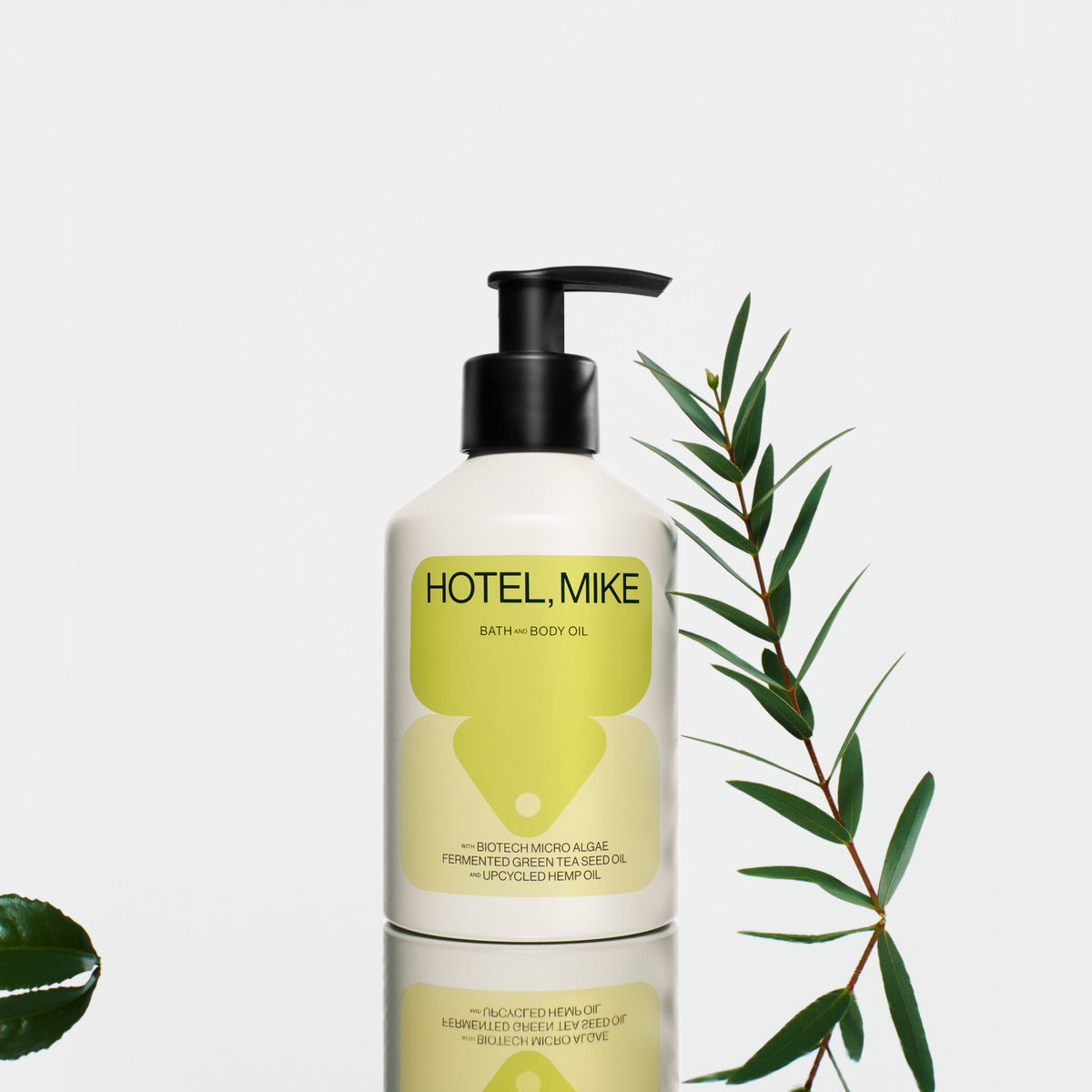 Hotel Mike Bath + Body Oil, lifestyle.