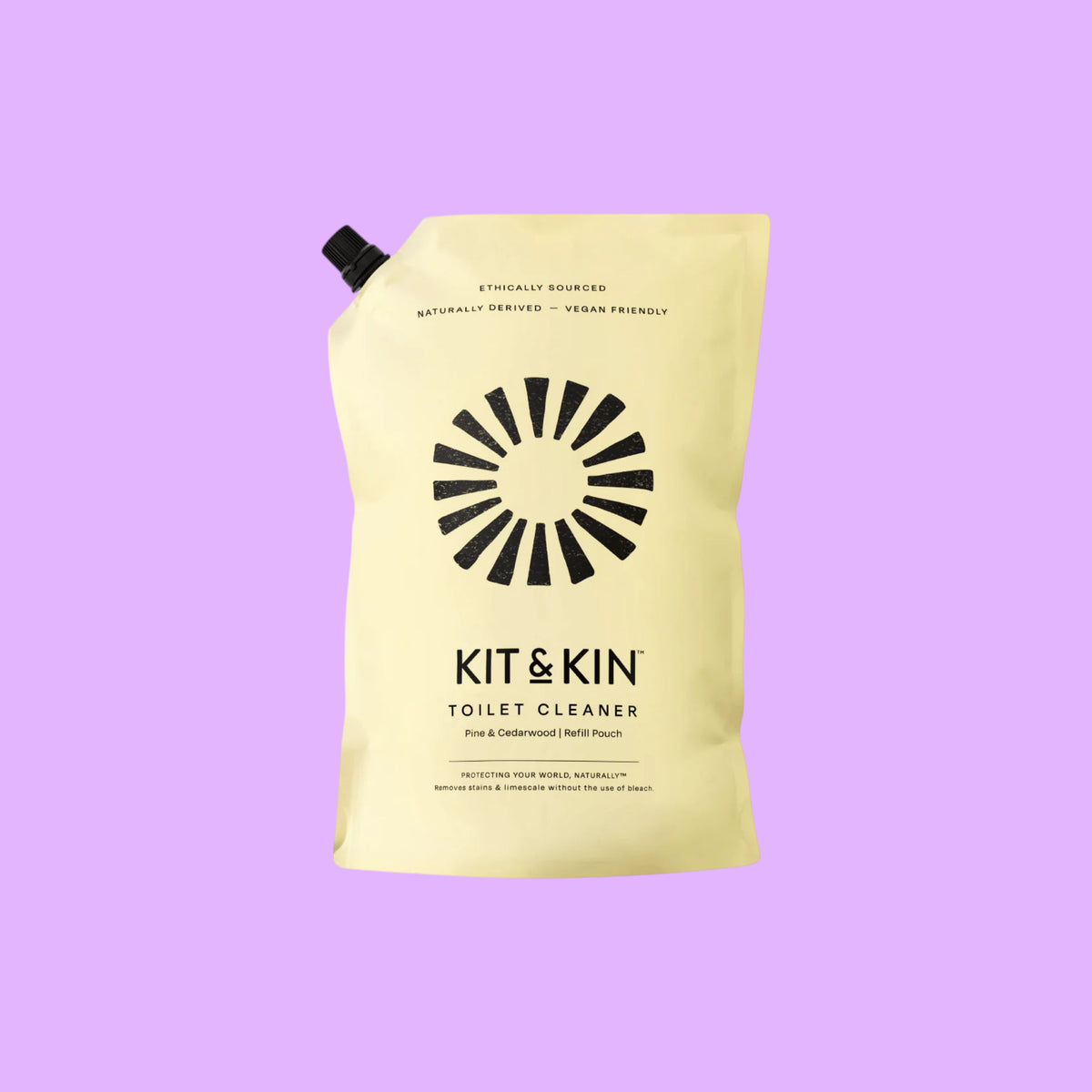 Kit & Kin Toilet Cleaner Refill, shown from a different angle.