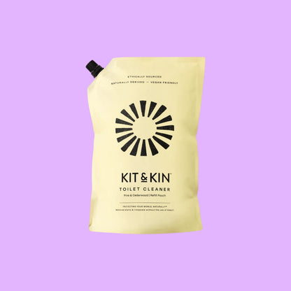 Kit & Kin Toilet Cleaner Refill, shown from a different angle.