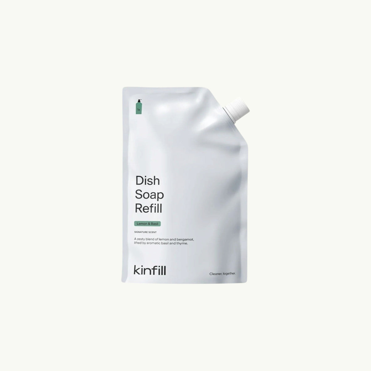 Dish Soap Refill - Lemon & Basil