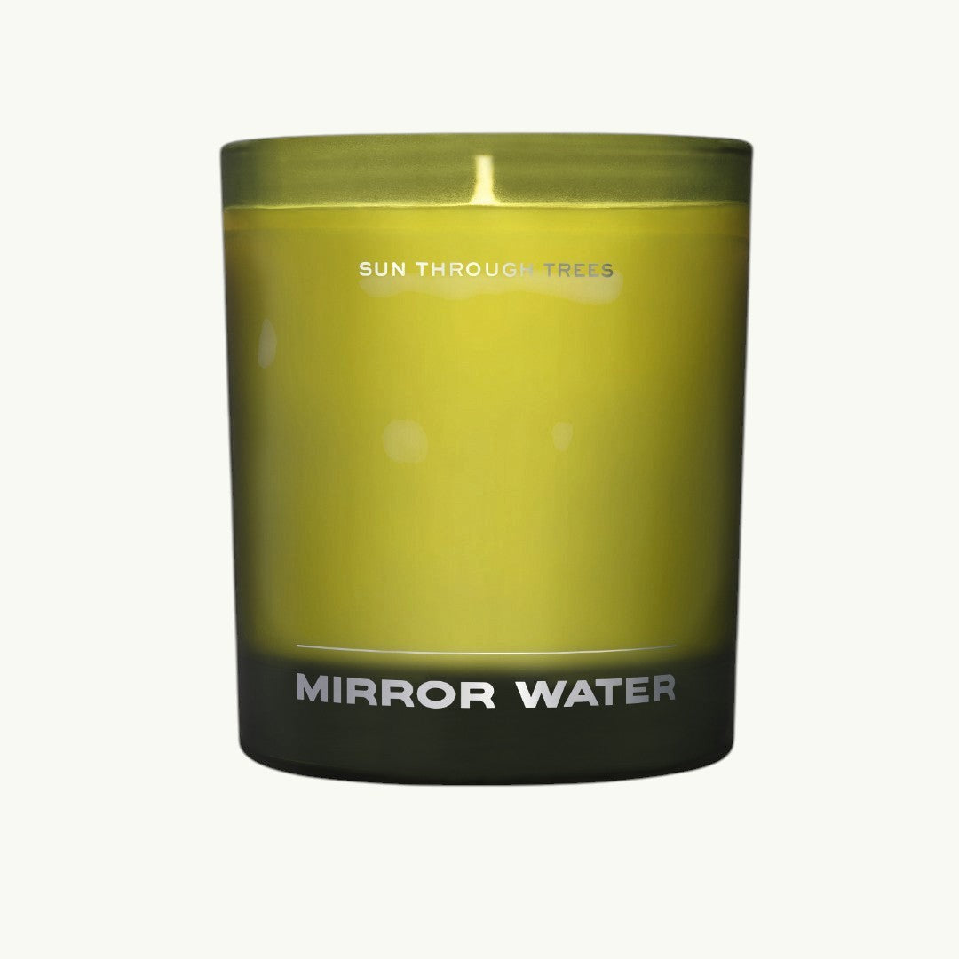 Sun Through Trees Candle