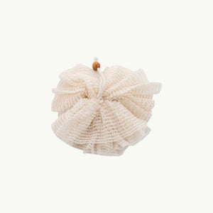 Re:gn Organic Cotton Shower Pouf, front of the pack.