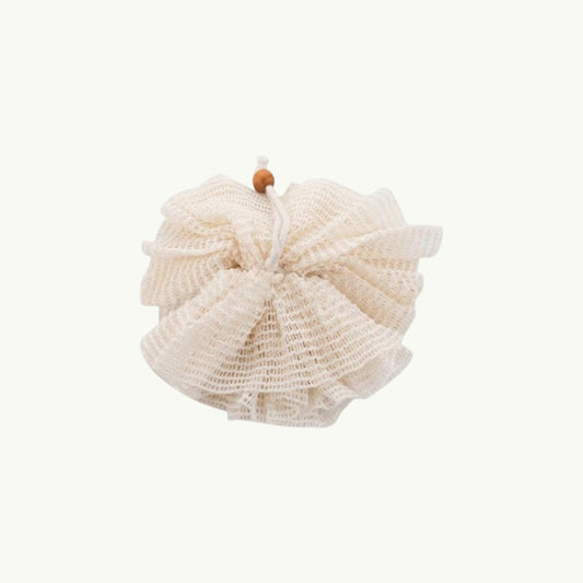Organic Cotton Shower Pouf