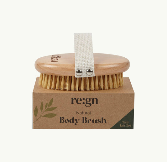 Natural Beechwood Sisal Body Brush