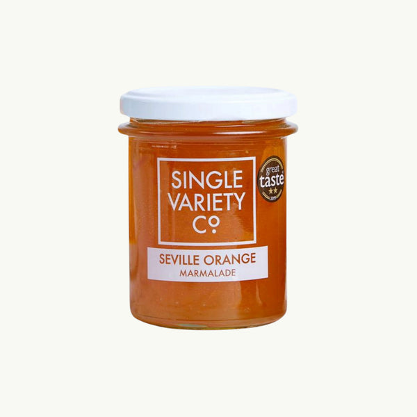 Single Variety Co Seville Orange Marmalade, front of the pack.