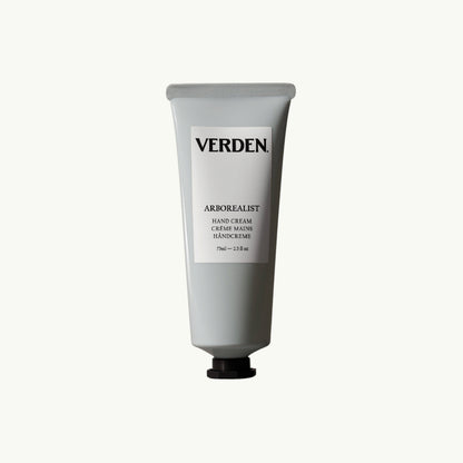 Verden Arborealist Hand Cream, front of the pack.