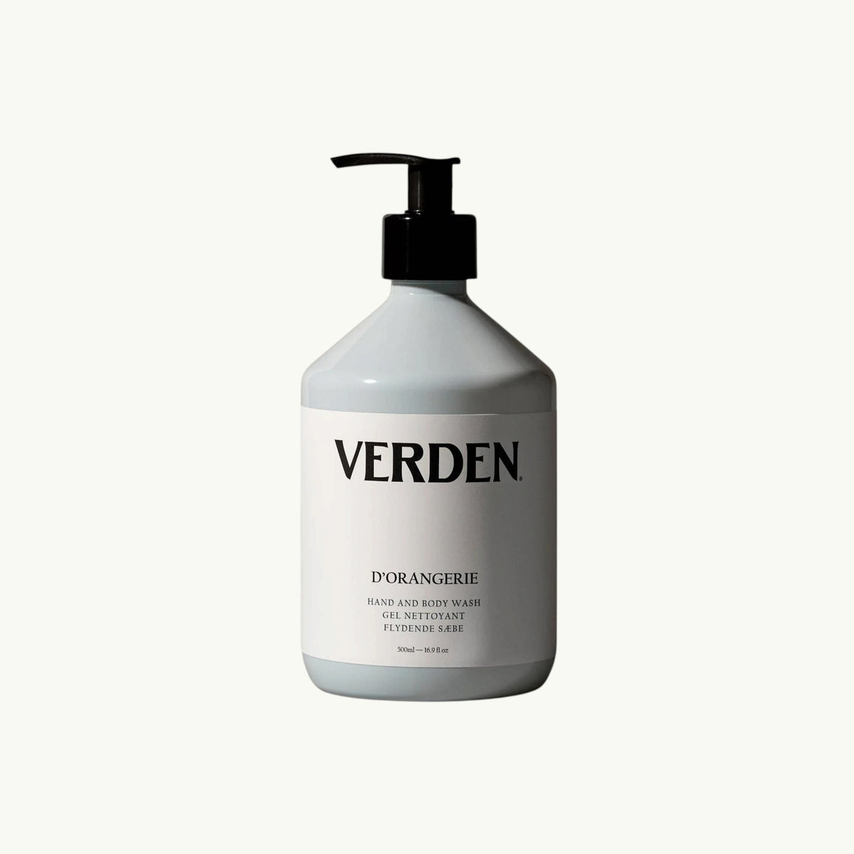 Verden D'Orangerie Hand & Body Wash 500ml, soap.