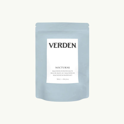 Verden Nocturne Bath Salts 500g, front of the pack.